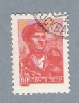 Stamps Russia -  Obrero