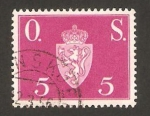 Sellos de Europa - Noruega -  escudo
