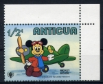 Stamps America - Antigua and Barbuda -  El raton Mickey