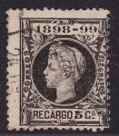 Stamps Spain -  Alfonso XIII. Impuesto de Guerra