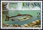 Stamps Spain -  2404 Fauna Hispánica. Trucha.