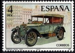 Stamps Spain -  2410 Automóviles antiguos españoles. Hispano Suiza.