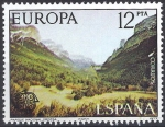 Stamps Spain -  2414 Europa-CEPT. Parque Nac. de Ordesa.