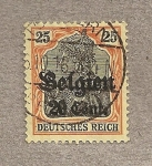 Stamps Belgium -  Ocupación alemana