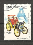 Sellos de America - Nicaragua -  Automoviles antiguos y vistas.