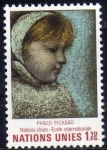 Stamps ONU -  ONU GINEBRA 1971 21 Sello Nuevo ** Picasso Escuela Internacional 1,10 Fs