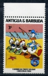 Stamps America - Antigua and Barbuda -  50 cumpleaños de Donald