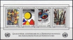 Stamps : America : ONU :  ONU GINEBRA 1986 150 Sellos Nuevos ** 40 Aniversario FMANU 0,35 0,45 0,50 y 0,70Fs