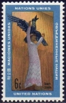 Stamps ONU -  ONU NEW YORK 1968 183 Sello Nuevo ** La Humanidad Estatua de Herik Starcke 6c