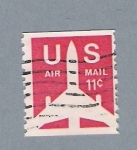 Sellos de America - Estados Unidos -  Airl Mail