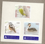 Stamps Switzerland -  Aves