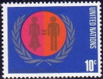 Stamps ONU -  ONU NEW YORK 1975 258 Sello Nuevo ** Año Internacional de la Mujer 10c