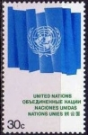 Stamps ONU -  ONU NEW YORK 1976 270 Sello Nuevo ** Anagrama en Bandera 30c