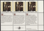 Stamps ONU -  ONU NEW YORK 1992 616 Sellos Nuevos ** Derechos Humanos Pintura Johannes Vermeer