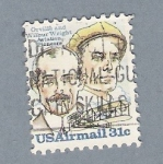 Stamps United States -  Primeros pilotos