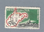 Sellos de America - Estados Unidos -  West Virginia