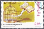 Stamps : Europe : Spain :  ESPAÑA 2002 3921 Sello Correspondencia Epistolar Escolar Historia de España III Jovellanos Usado