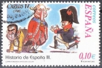 Stamps Europe - Spain -  ESPAÑA 2002 3922 Sello Correspondencia Epistolar Escolar Historia España III Carlos IVUsado