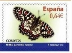 Stamps Spain -  ESPAÑA 2010 4536 Sello Nuevo Fauna Mariposa Zerynthia Rumina Espana Spain Espagne Spagna Spanje Span