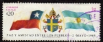 Stamps Chile -  paz y amistad entre los pueblos