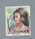 Stamps Spain -  Reyna de España (repetido)