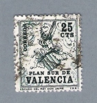 Sellos de Europa - Espa�a -  Plan del sur de Valencia (repetido)