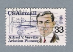Stamps United States -  Alfred V. Verville