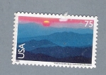 Stamps United States -  Atardecer