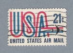 Sellos de America - Estados Unidos -  Airl Mail