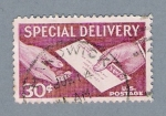 Stamps United States -  Special Delibery