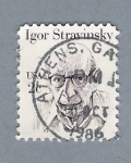 Sellos del Mundo : America : Estados_Unidos : Igor Stravinsky