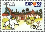 Stamps Spain -  EXPOSICION UNIVERSAL DE SEVILLA