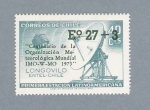Stamps : America : Chile :  Primera estación Latioamericana