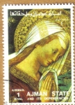 Stamps : Asia : United_Arab_Emirates :  AJMAN - Pintura religiosa