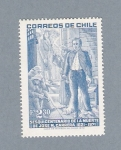 Stamps Chile -  Jose M. Carrera
