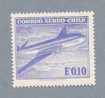 Stamps : America : Chile :  Correo aéreo Chile