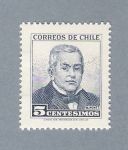 Stamps : America : Chile :  M.Montt