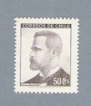 Stamps : America : Chile :  Germán Riesco