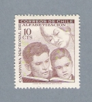 Stamps Chile -  Campaña Nacional Alfabetización