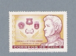 Stamps : America : Chile :  Homenaje a las fuerzas armadas y  carabineros de Chile