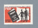 Stamps : America : Chile :  Año internacional del libro