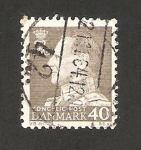 Stamps Denmark -  Frederic IX