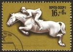Stamps Russia -  olimpiada moscu 80, hipica