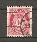 Stamps : Europe : Norway :  Cifra y Corneta Postal.
