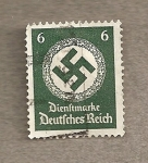 Stamps Germany -  Svastika