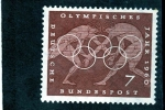 Stamps : Europe : Germany :  R.F.A. Juegos oli. Roma