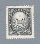 Stamps : America : Guatemala :  Escudo