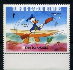 Sellos del Mundo : Europa : Islas_Turcas_y_Caicos : Olimpiadas de Los Angeles