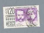 Stamps Mexico -  Constiyuyentes 1857