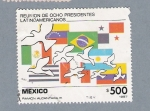 Stamps Mexico -  Reunión de ocho presidentes Latinoamericanos